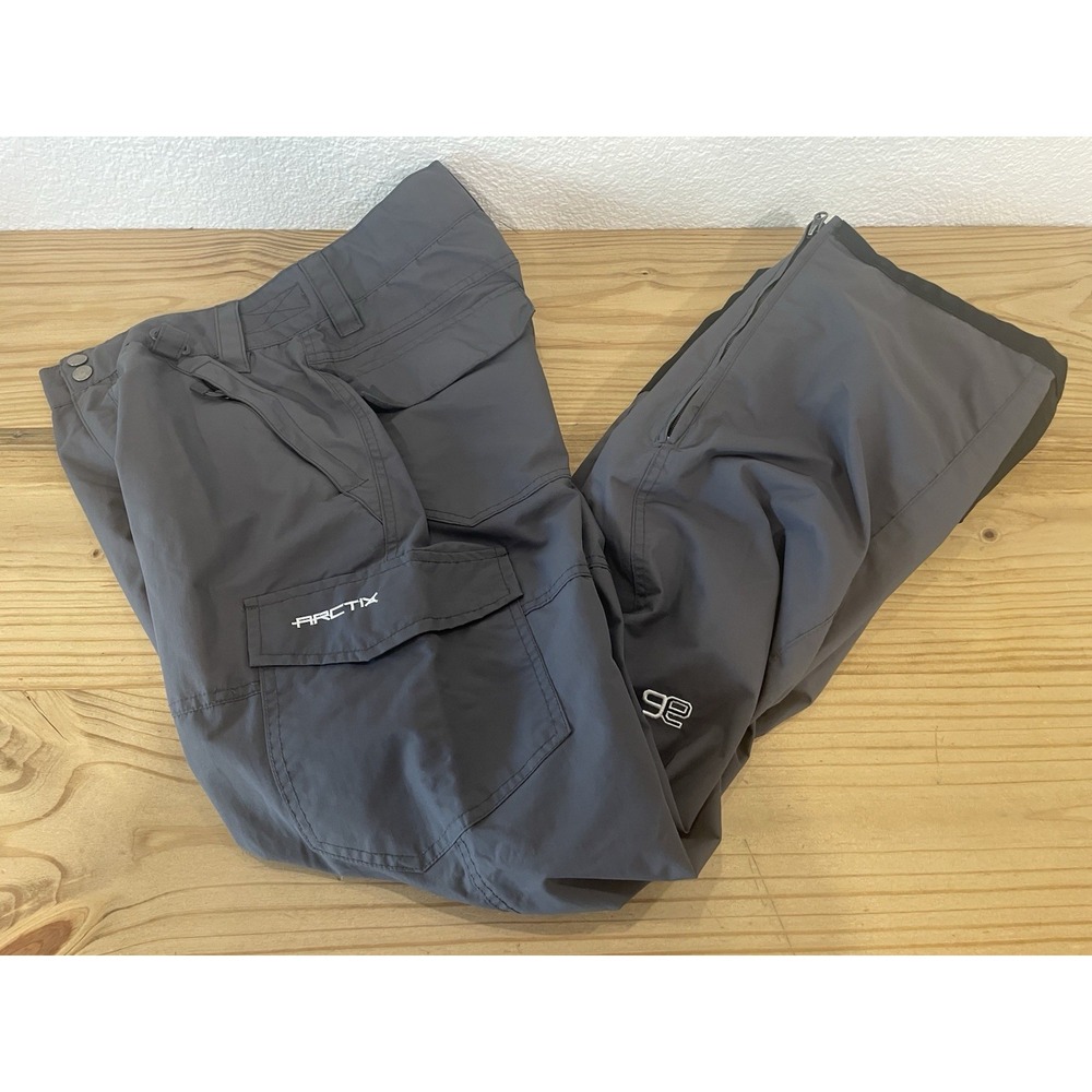 Arctix Ski Pants 5K Insulated Black Snow Board Performance Mens Sz Small - Picture 3 of 5
